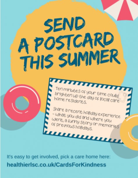 Postcards for Kindness (Healthier Lancashire and South Cumbria)