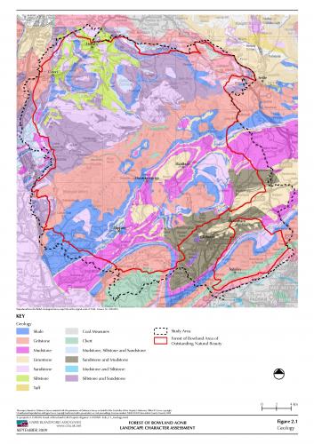 underlying geology of the Forest of Bowland