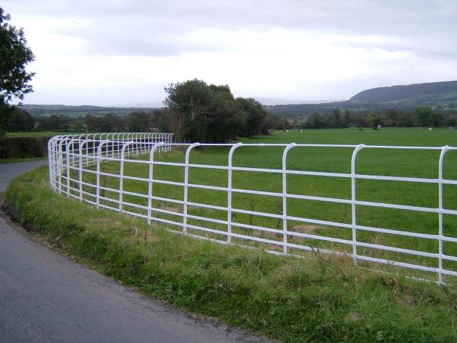 White railings at Chipping