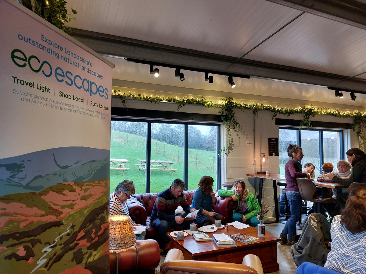 Businesses at the launch of the Discover Bowland 2024 Guide