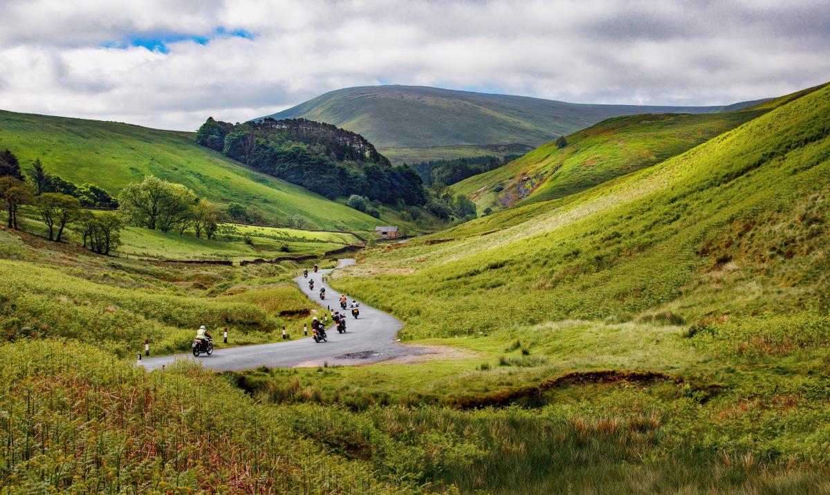 Biking the Trough by Mike Coleran