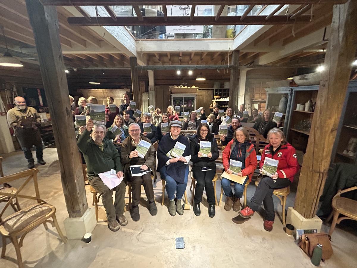 Gathering of the Bowland Sustainable Tourism Network at Holden Clough Nurseries