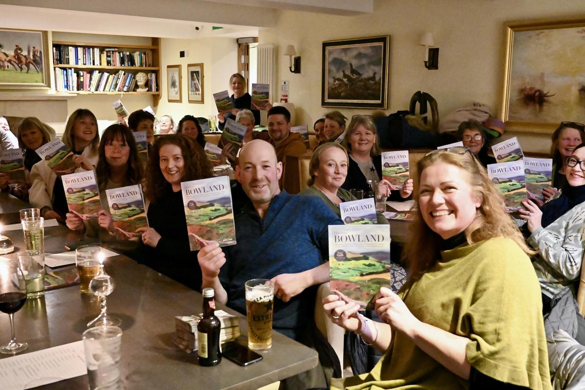 Guide launch event at the Fleece Inn, Dolphinholme