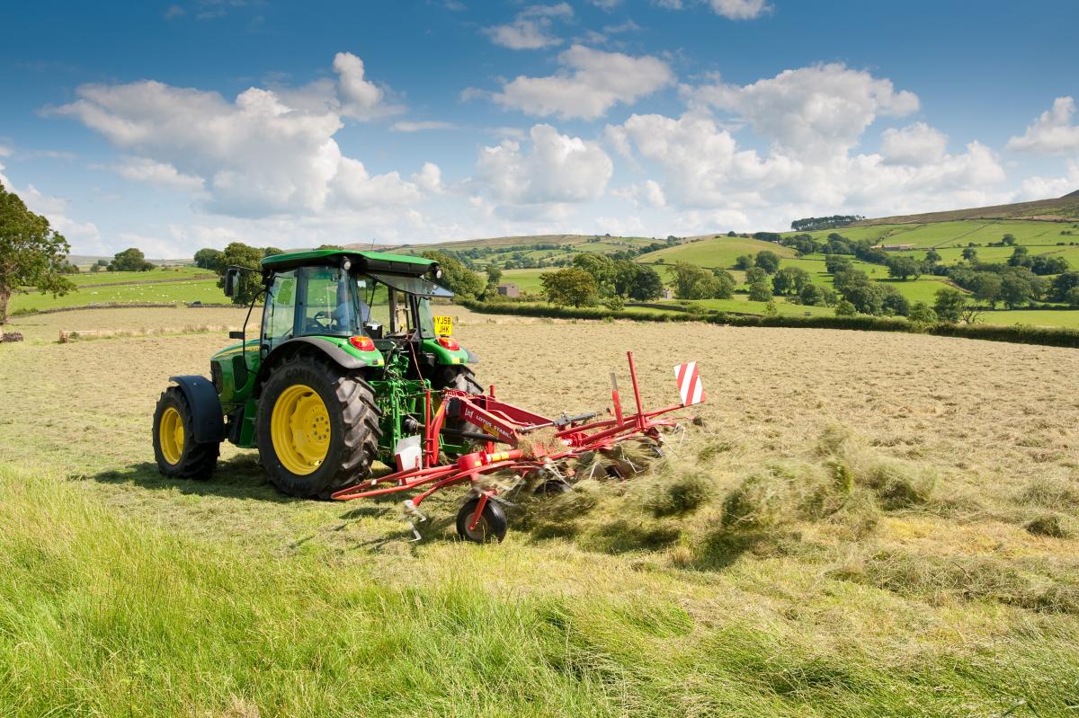 Haymaking in Twiston by Graham Cooper