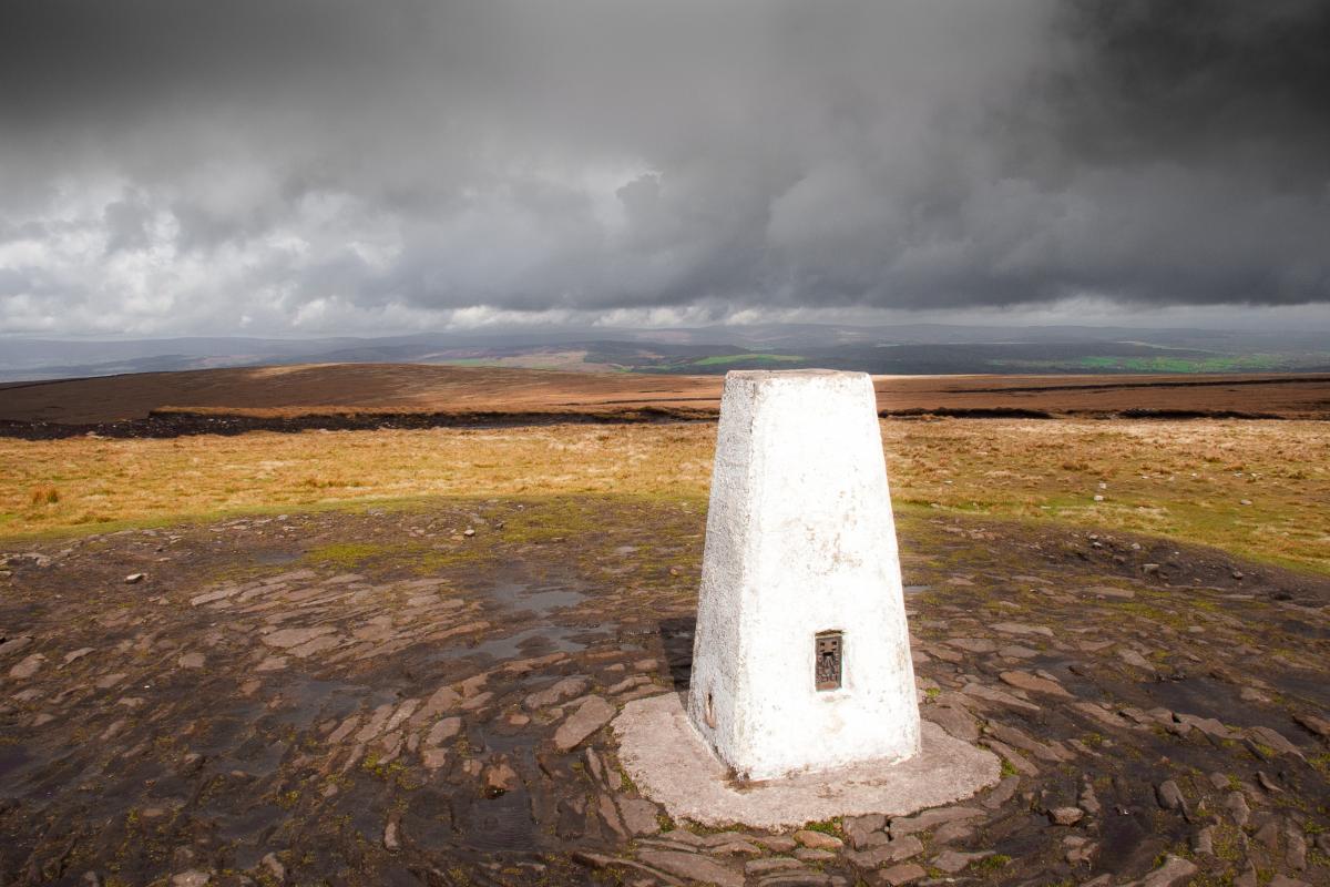 Pendle Hill Summit by Graham Cooper