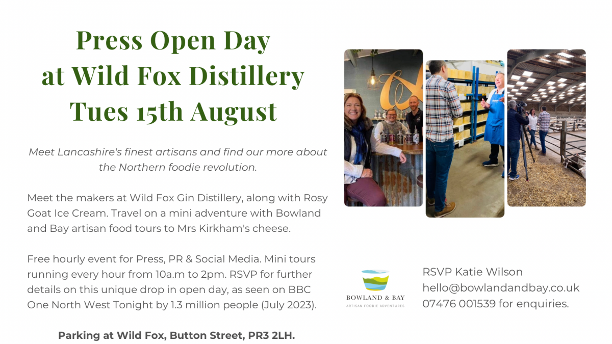 Press open day - 15th August