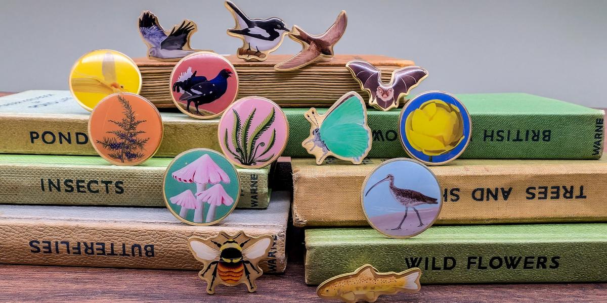 Champion Species full collection badges by Salt Marsh Studios