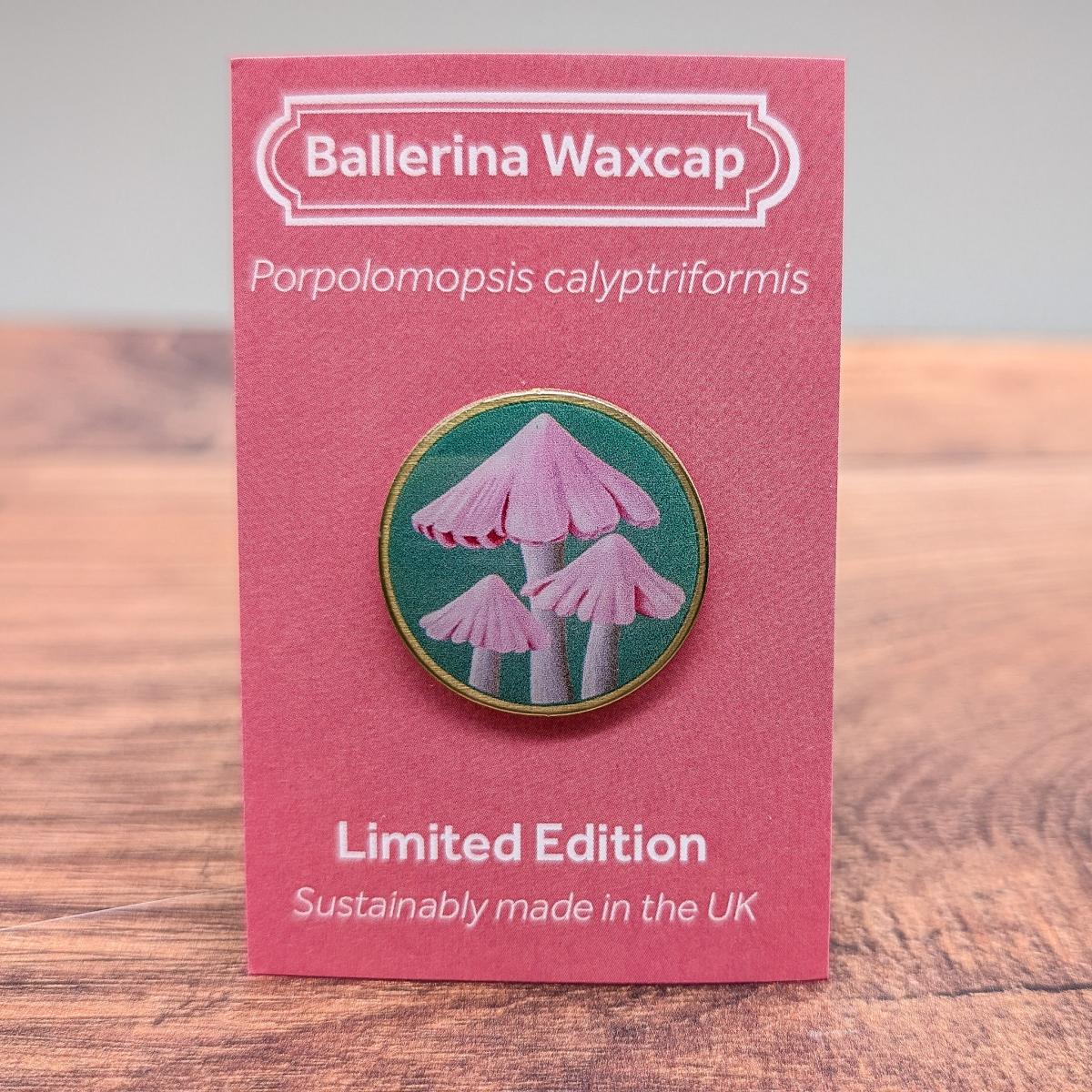 Ballerina Waxcap by Saltmarsh Studios