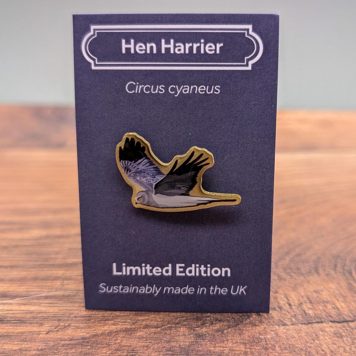 Hen harrier - by Saltmarsh studios