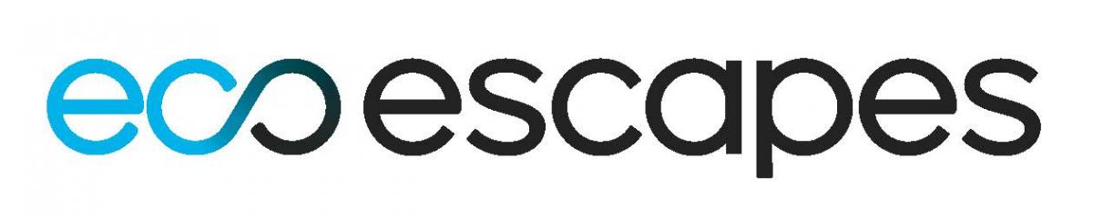 Eco Escapes Electric BlueBlack logo