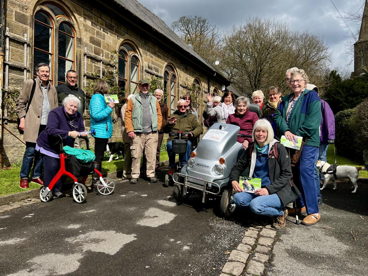 Tramper launch event at Sabden, image by Mark Sutcliffe