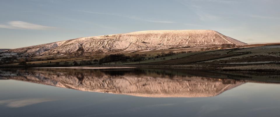 Morning Reflection - Pendle Hill