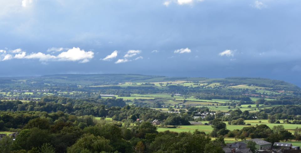 Over towards the Bowland Fells