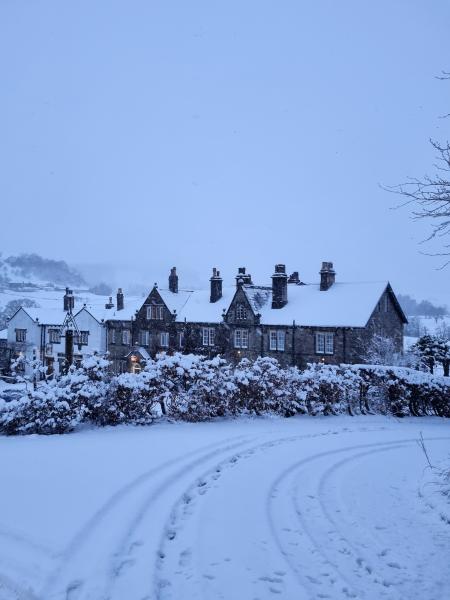 Nothing cozier than the Inn at Whitewell in winter 