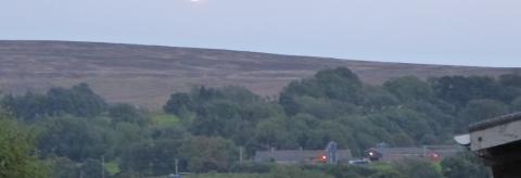 Blue Moon over Burn Moor © Jim Munday