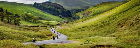 Biking The Trough © Mike Coleran