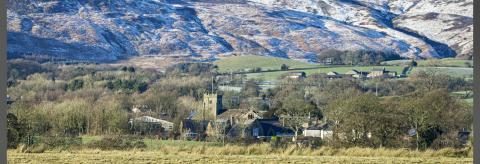 Winter in the village  © Jonathan  Hilton 