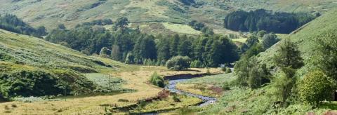 Winding River through the Trough of Bowland © Emily Nuttall