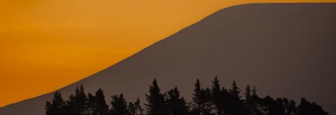 Sunrise over Pendle Hill © Kevin Gannon