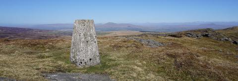 At the trig point on Bowland Knotts © Alan Kilduff