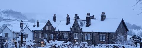 Nothing cozier than the Inn at Whitewell in winter  © Ivana Cadman