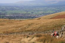 Ramblers day out on Pendle, October 2021 © Philippe M Handford