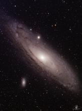 This is a picture of the Andromeda Galaxy - taken in August 2021 using my telescopes from my garden in Barley (I can provide images without watermarks if chosen) © Lee Hunt