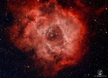 This is an image of the Heart Nebula taken over three clear nights in March 2022. Again from my garden in Barley.  © Lee Hunt