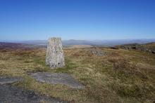 At the trig point on Bowland Knotts © Alan Kilduff
