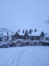 Nothing cozier than the Inn at Whitewell in winter  © Ivana Cadman