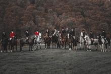The Vale of Lune Harriers Autumn Trail Hunting, taken at Hornby. © James Davies