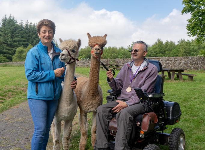 Alpaca Experience - credit Tom Pooley