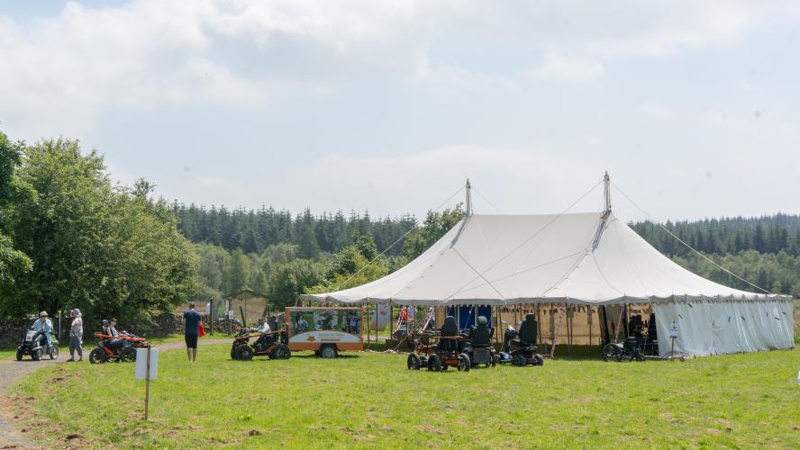 Event Marquee - credit Tom Pooley