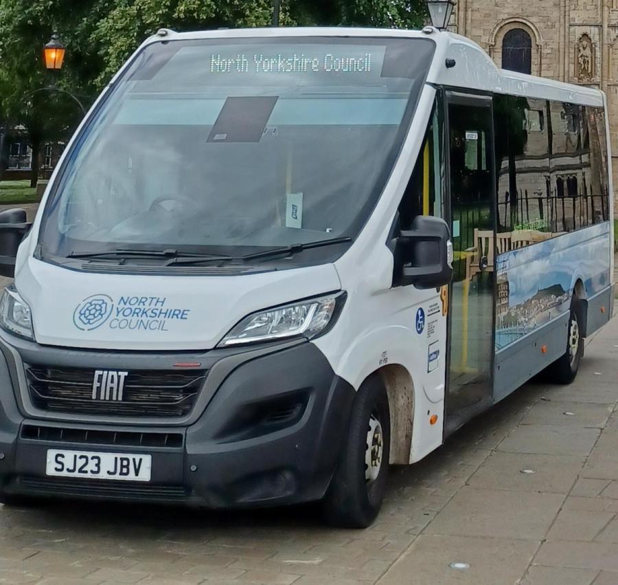 Image of Service 11 minibus