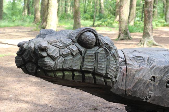 sculpture at Beacon Fell