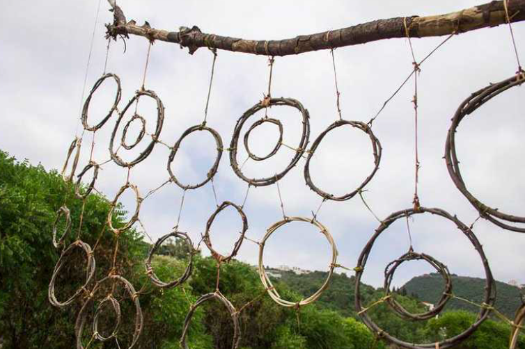 Landart at Backsbottom Farm
