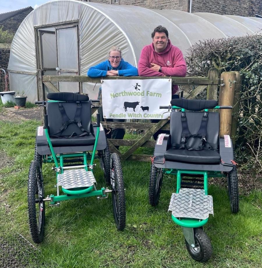 Paratrekers at Northwood Farm