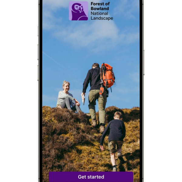 Home screen for the Discover Bowland app