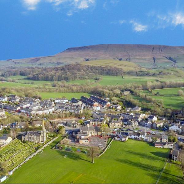 arial view of Chatburn