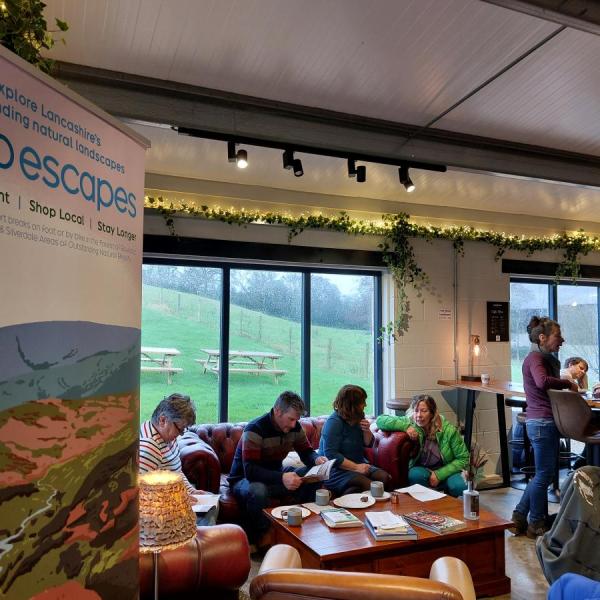 Businesses at the launch of the Discover Bowland 2024 Guide