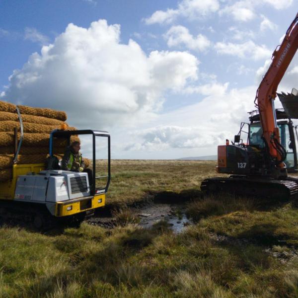 Peat land restoration in Bowland